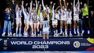 Womens HB World Ch DenmarkNorwaySweden 2023  FINAL France vs Norway [upl. by Louth804]