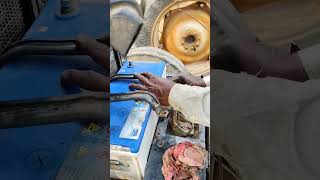 SONALIKA DI 745 cooling fan change proses repairing automobile sonalikatractor shorts trending [upl. by Ardnuas]