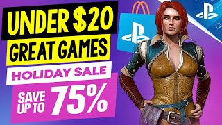 12 AMAZING PSN Game Deals UNDER 20 PSN HOLIDAY SALE 2023 Great CHEAPER PS4PS5 Games to Buy [upl. by Kinsman]