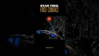 Borg Attack  Ship Scenes  STAR TREK FIRST CONTACT  1996 startrekfirstcontact startrek shorts [upl. by Aurelia]