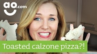 Maddie Moate  Toasted Calzone Pizza  aocom Recipes [upl. by Thirzia284]