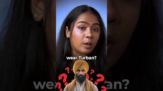 Why do Sikhs wear Turban  Keerthi History india shorts sikhism [upl. by Goren]