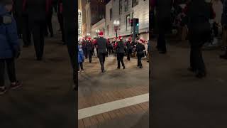 Central Hugh School Marching Band at the Christmas Parade 2024 [upl. by Winter]