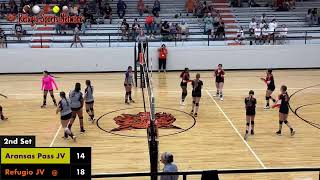 2024 Junior Varsity Volleyball Aransas Pass vs Refugio [upl. by Clift268]