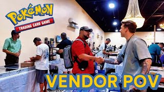 Pokemon Vendor POV  Bay Area Card Show  Clearwater FL  Day 1 [upl. by Odama]