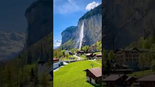 Lauterbrunnen🇨🇭stunning shorts [upl. by Esihcoc153]