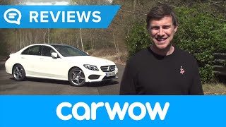 Mercedes CClass Saloon 2018 review  Mat Watson Reviews [upl. by Animrelliug]