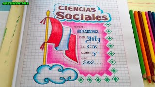 IDEAS para caratulas de CIENCIAS SOCIALES [upl. by Enyawal525]