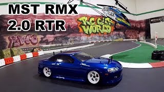 RC drift car unboxing and first test  MST RMX 20 RTR [upl. by Marler155]