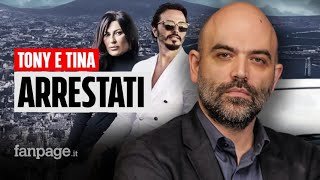 Roberto Saviano spiega chi sono Tony Colombo e Tina Rispoli e perché sono stati arrestati [upl. by Meneau]