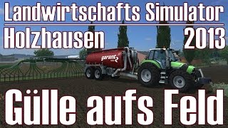 Landwirtschafts Simulator 2013 ★ Holzhausen I Lets Play 06 ★ Gülle aufs Feld DeutschHD [upl. by Eiramaneet]