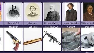 Famous Scientists and their Inventions  Discoveries [upl. by Mairym]