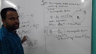 Magnetic Dipole Moment of a Revolving Electron SubhranshuPradhan [upl. by Secnirp]