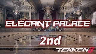 Tekken 8 Elegant Palace 2nd Final Round OST Stage Music Extended [upl. by Htrap]