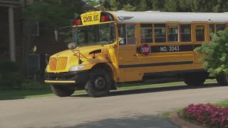 JCPS busing First day of school better than a year ago [upl. by Ecitnerp12]