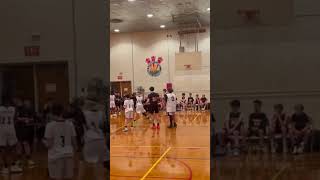 rap  Chris Knowland goes drains three from deep to tie against Newark [upl. by Ylenats]