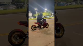 Riding my BAGGED GROM😮‍💨 baggedgrom gromlife hondagrom airride [upl. by Bard]