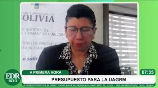 El Deber Radio Asignación de recursos a la UAGRM [upl. by Yllah190]