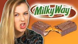 Irish People Try American Milky Way Chocolate [upl. by Mathis]