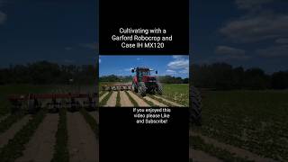 Case IH MX120 amp Garford Robocrop farming agriculture caseih farmer organicfarming farm [upl. by Sandler]