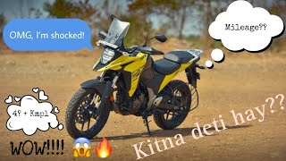 Suzuki VSTROM SX 250 Mileage Test Surprising Results  Unbelievable Mileage [upl. by Aip880]