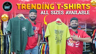 New Trending T  Shirts  All Sizes Available In Hyderabad  What NX Clothing Store [upl. by Analat]