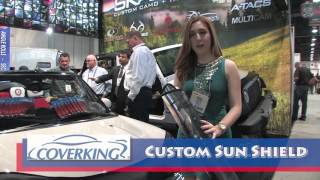 Keep your vehicle cool and protected with Coverking Custom Sun Shield [upl. by Northrup334]