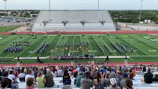 Leander High School Band 20202021 Spring Marching Band  Vibin in Rio  Senior Night Performance [upl. by Liesa]