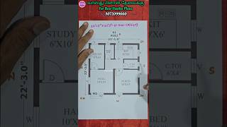 2215quot×223quot west facing house plan lingamvasthu vasthuplan 61kuli pasumanai buildingage47year [upl. by Gnak989]