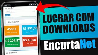 Aprenda Lucrar com Downloads no YouTube  Como Ganhar Dinheiro com Encurtador de Links [upl. by Eidaj]