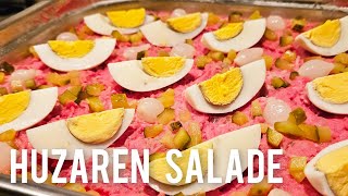 Huzaren Salade maken op zn Surinaams Kerstdagen receptHussar Salad Christmas recipe [upl. by Alet727]