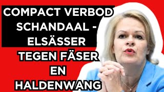 🔴Compact verbodsschandaal  Elsässer versus Fäser en Haldenwang [upl. by Leinod659]