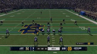 EA SPORTS College Football 25 Noter dame [upl. by Eillam]