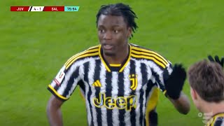 18YearsOld Joseph Nonge Boende Debut vs Salernitana 412024  HD 1080i [upl. by Saibot]