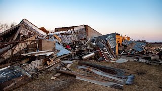 🌪DESTRUCTION IN IOWA 🇺🇸 6 tornados in one day destroys towns March 5 2022 Des Moines Winterset IA [upl. by Llennahs]