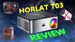 PROYECTOR HORLAT T03 REVIEW [upl. by Enyamrahs363]