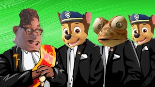 Grubhub amp Rango amp PAW Patrol  Coffin Dance Cover [upl. by Nnylarej756]