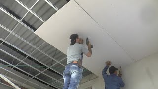 instalación de drywall paso a paso [upl. by Yrffoeg]