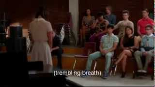 Rachel and the Death of Finn Glee The Quarterback [upl. by Anead]