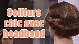 Astuce Coiffures comment se coiffer avec un accessoire [upl. by Yrrehc768]