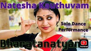 Natesha kauthuvam bharatanatyam dance performance Kalakshetra style [upl. by Myrtia]