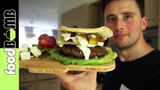 54 Heerlijke Kofte Burger  Foodbomb [upl. by Enyak]