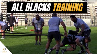 All Blacks train after team announcement in Cape Town  All Blacks Training [upl. by Ekoorb752]