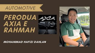 PERODUA AXIA MANUAL E RAHMAH 2023berbaloi atau tidak  mohammad hafizi dahlan [upl. by Liebman658]