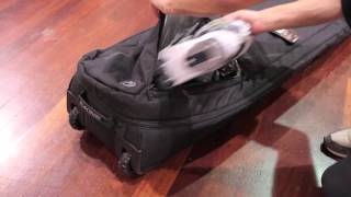 Dakine High Roller snowboard bag overview and features [upl. by Neibaf]