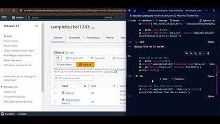 AWS Upload Read Delete the S3 bucket data [upl. by West]