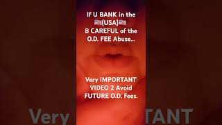 Tired of OVERDRAFT FEES MUST WATCH☝👼👌 [upl. by Aiet]