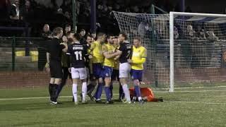 National League North Buxton FC 0 v 6 Warrington Town 23 01 2024 [upl. by Marlow132]