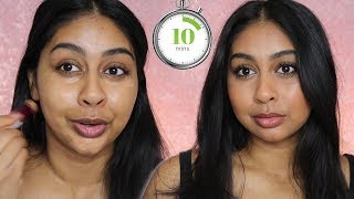 10 MINUTE WORK MAKEUP CHALLENGE  This was quicker than I thought [upl. by Etnauq]