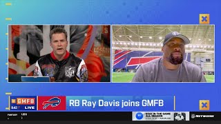 GMFB quotBills are READY for SBquot  Ray Davis tell Kyle Brandt why Buffalo is a threat to Chiefs in AFC [upl. by Fifi]